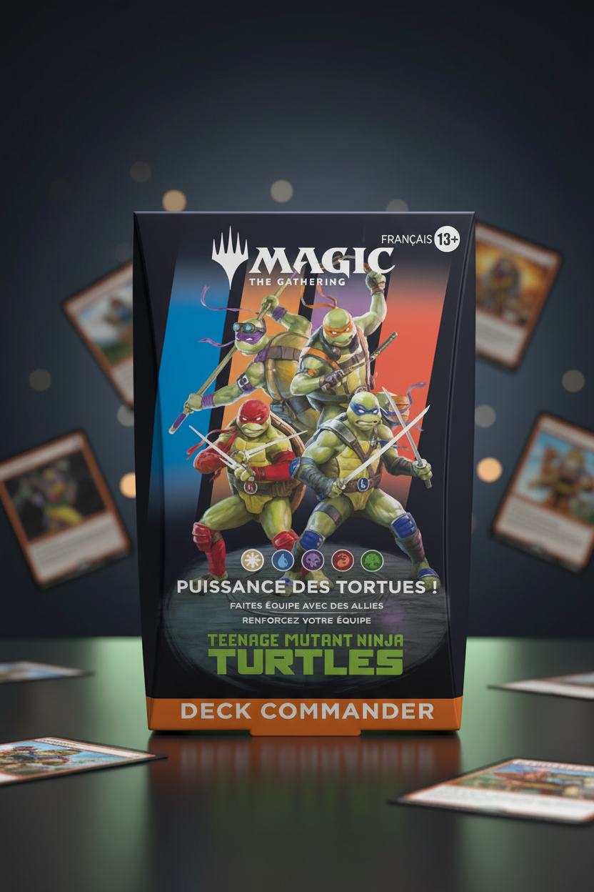 Magic: The Gathering – TMNT Commander Deck: Power of the Turtles! EN