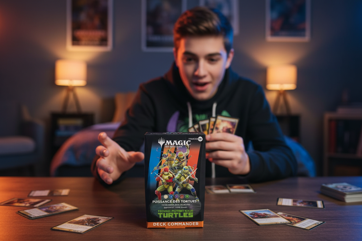 Magic: The Gathering – TMNT Commander Deck: Power of the Turtles! EN