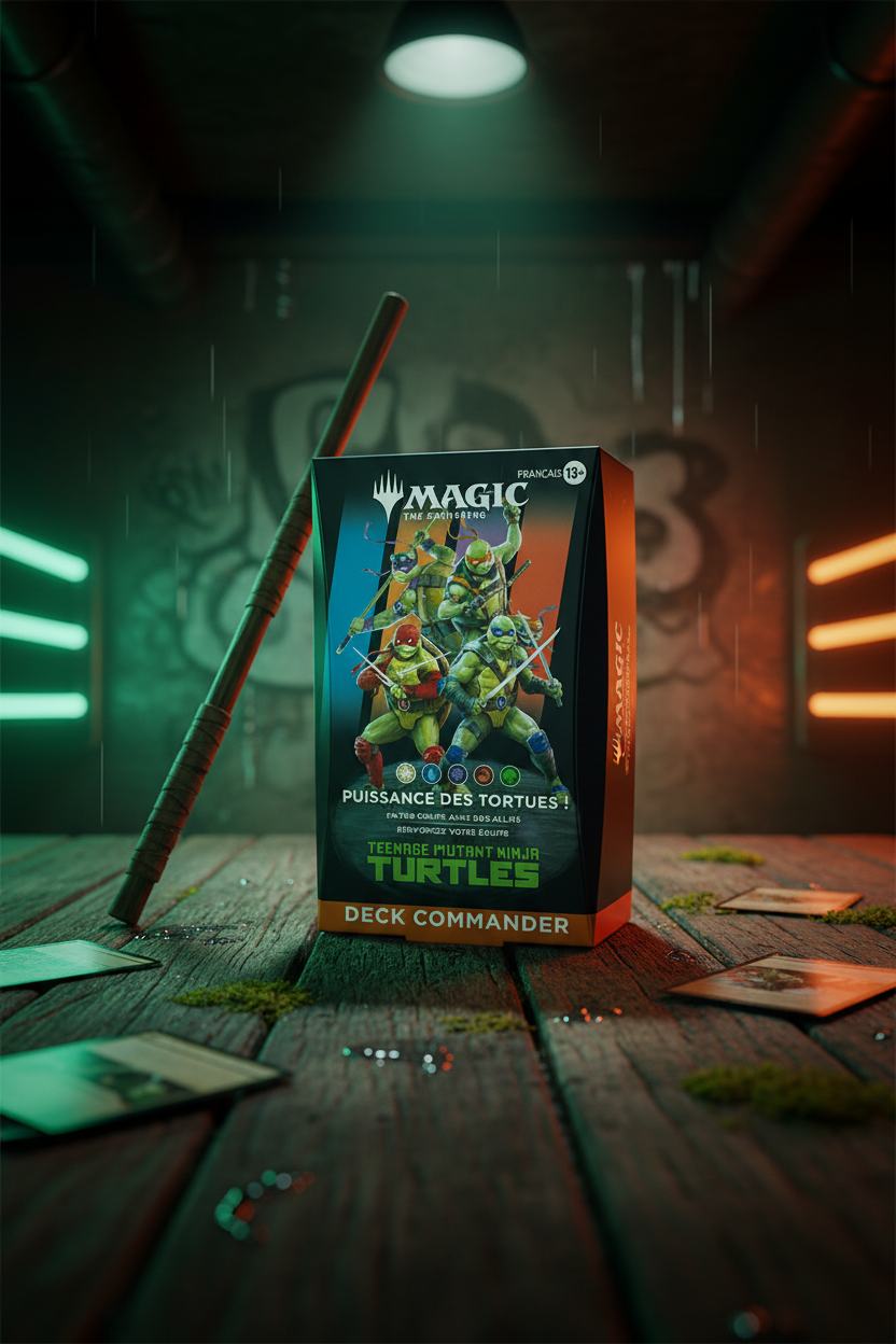Magic: The Gathering – Deck Commander TMNT : Puissance des Tortues ! FR