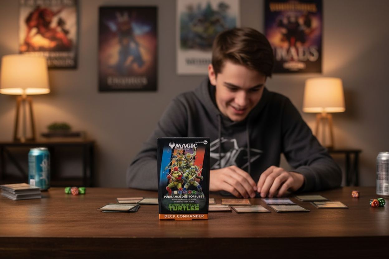 Magic: The Gathering – Deck Commander TMNT : Puissance des Tortues ! FR