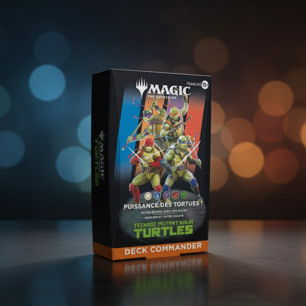 Magic: The Gathering – Deck Commander TMNT : Puissance des Tortues ! FR