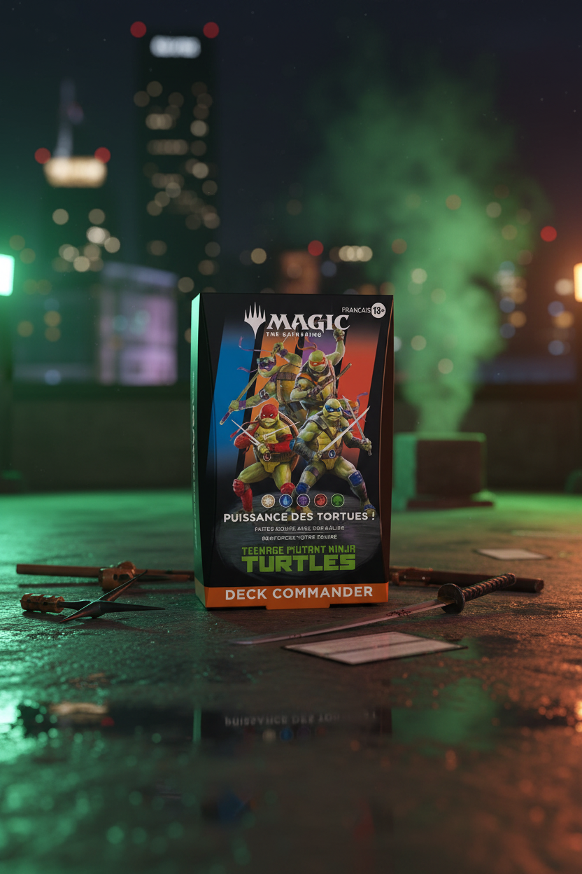 Magic: The Gathering – TMNT Commander Deck: Power of the Turtles! EN