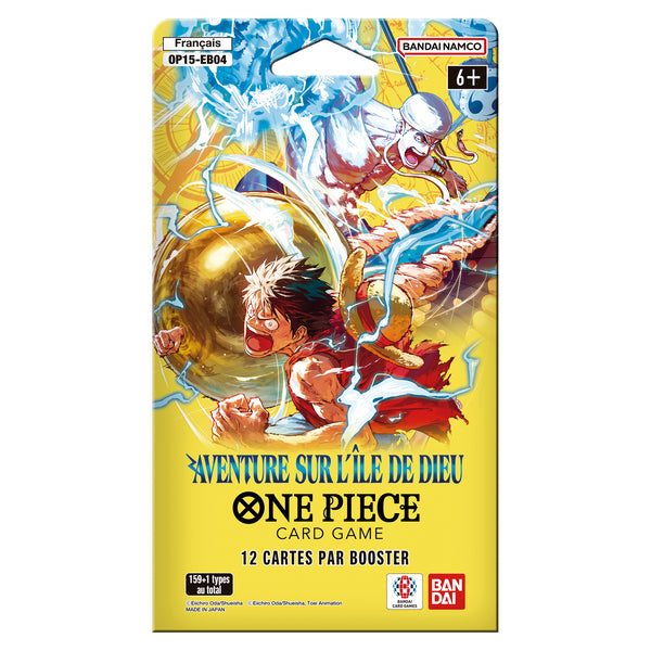 One Piece Card Game – Booster Blister OP-15 Aventure sur l'île de KAMI FR