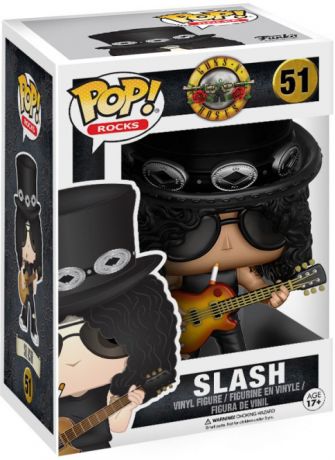 Funko Pop! Rocks – Guns N’ Roses n°51 – Slash (Officielle)