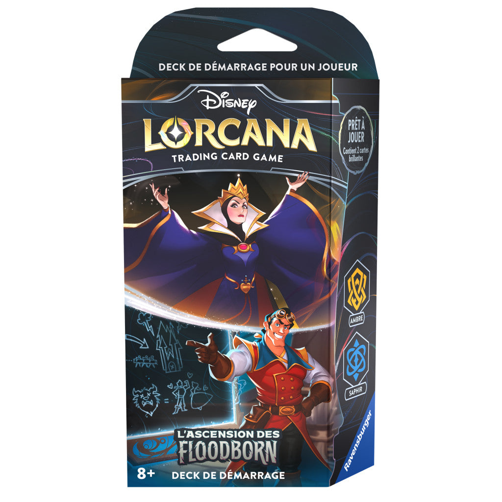 Disney Lorcana – Deck Starter Méchante Reine & Gaston (FR)
