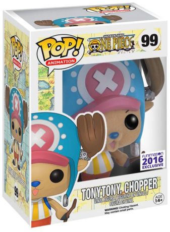ONE PIECE – Funko Pop! Animation N°99 Chopper (Flocked)