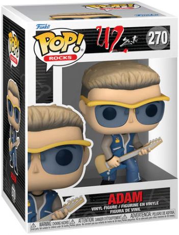 Funko Pop! Rocks – U2 n°270 – Adam Clayton (Officielle)