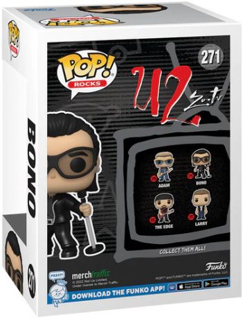 Funko Pop! Rocks – U2 n°268 – Bono (Officielle)