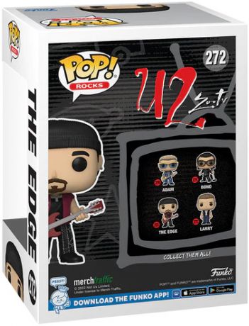 Funko Pop! Rocks – U2 n°269 – The Edge (Officielle)