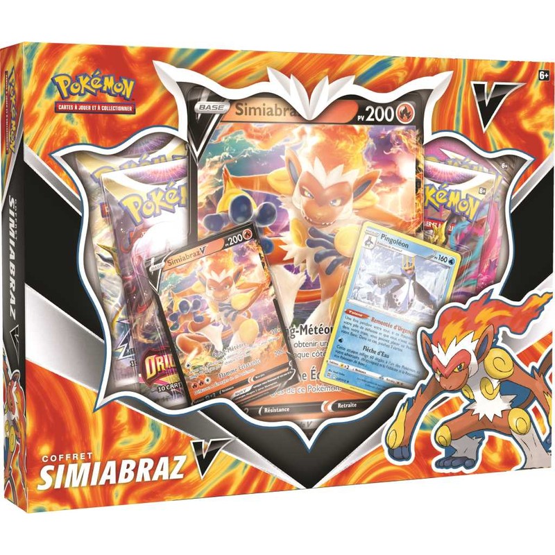 Packaging Coffret Pokémon Simiabraz-V officiel