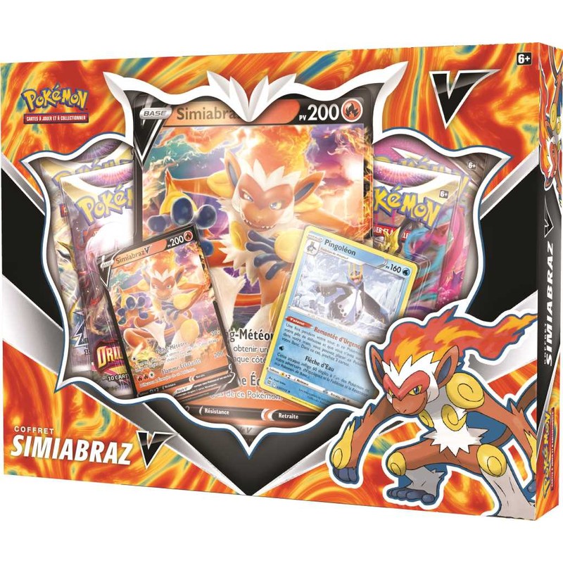 Packaging Coffret Pokémon Simiabraz-V officiel