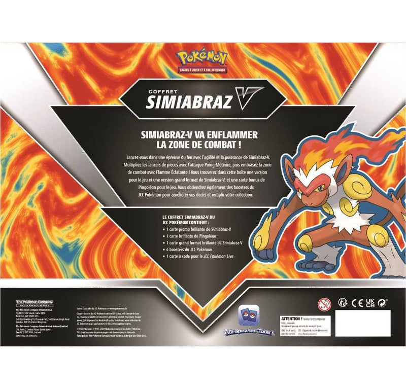 Packaging Coffret Pokémon Simiabraz-V officiel